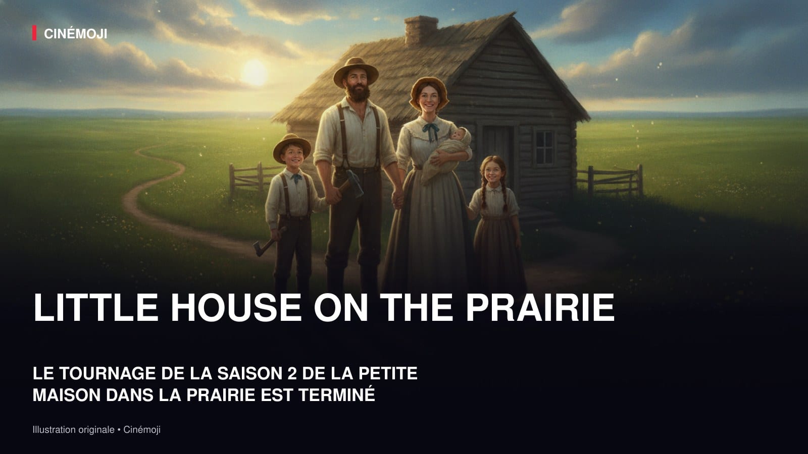 LA PETITE MAISON DANS LA PRAIRIE : LE TOURNAGE DE LA SAISON 2 EST BOUCLÉ